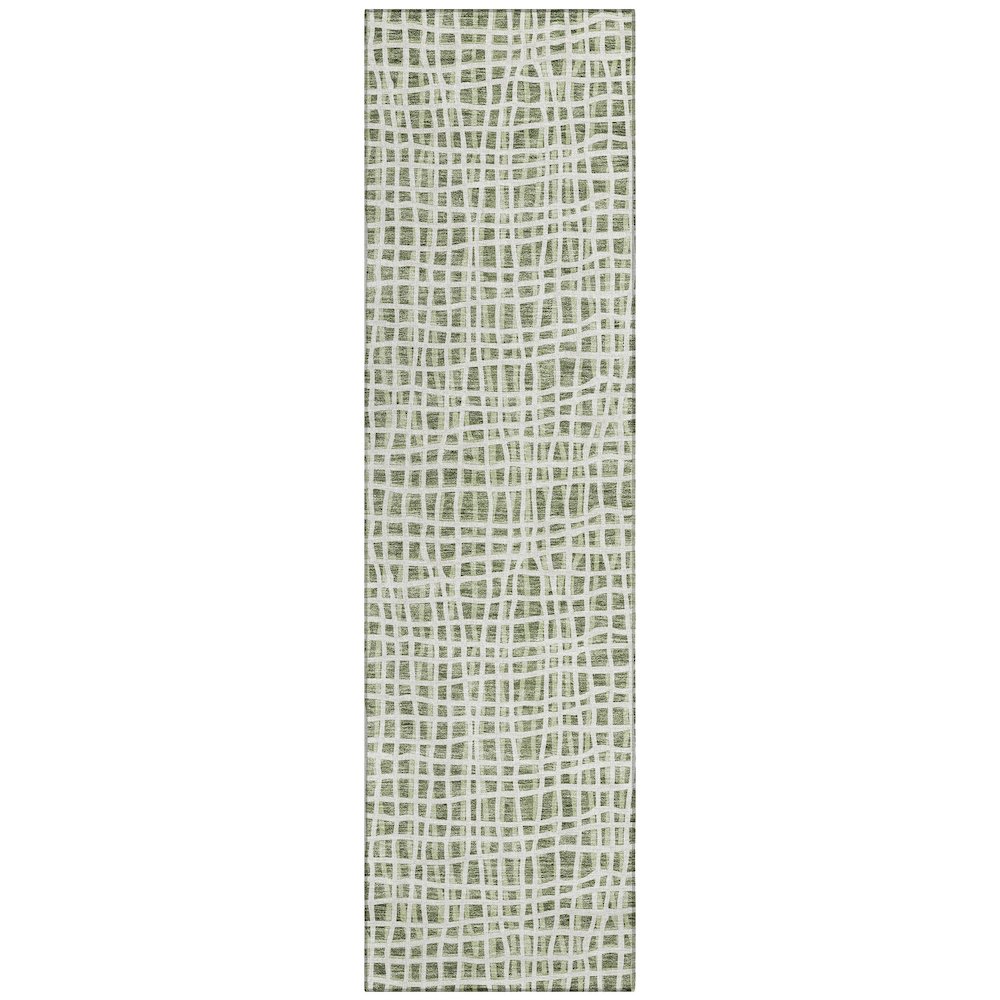 Chantille ACN729 Green 2'3" x 7'6" Rug. Picture 1