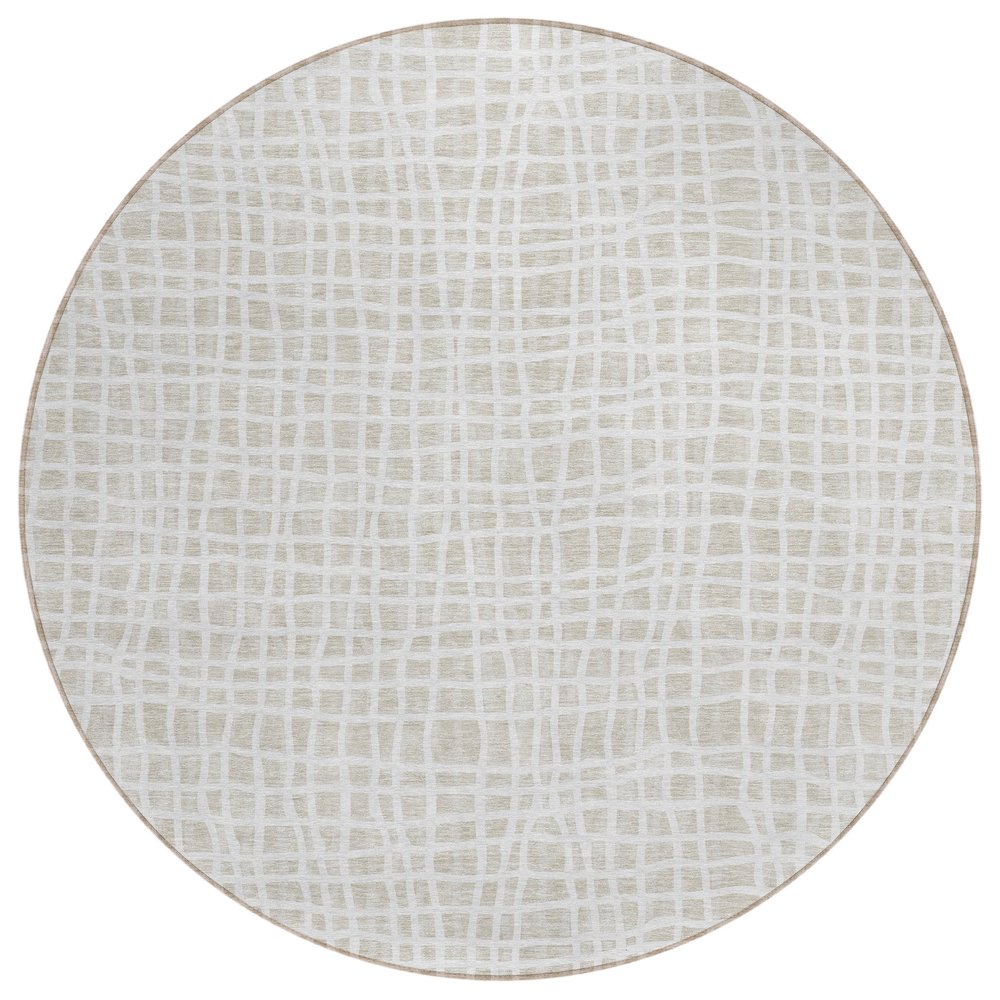 Chantille ACN729 Ivory 8' x 8' Rug. Picture 1