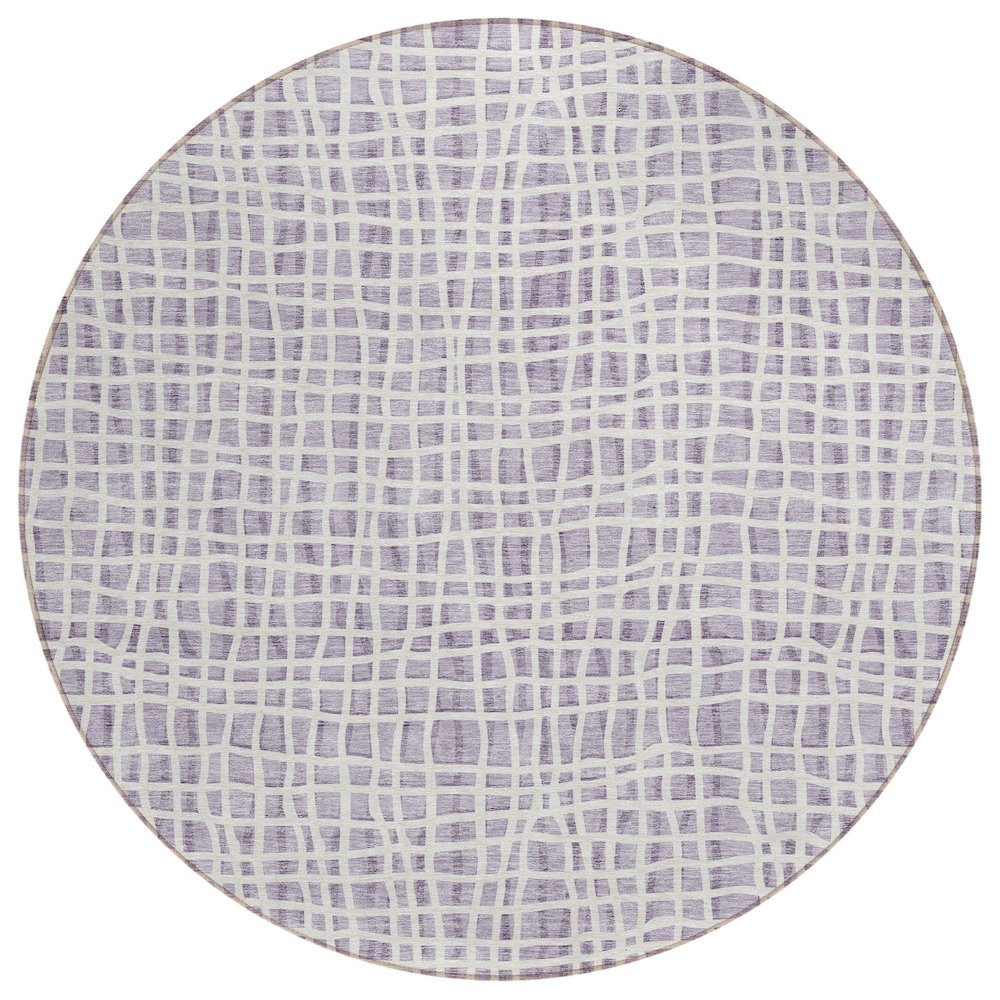 Chantille ACN729 Purple 8' x 8' Rug. Picture 1