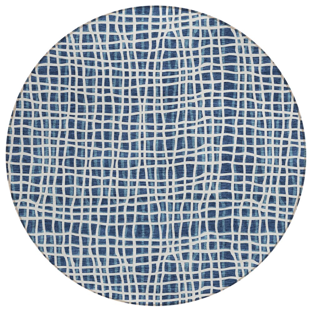 Chantille ACN729 Blue 8' x 8' Rug. Picture 1