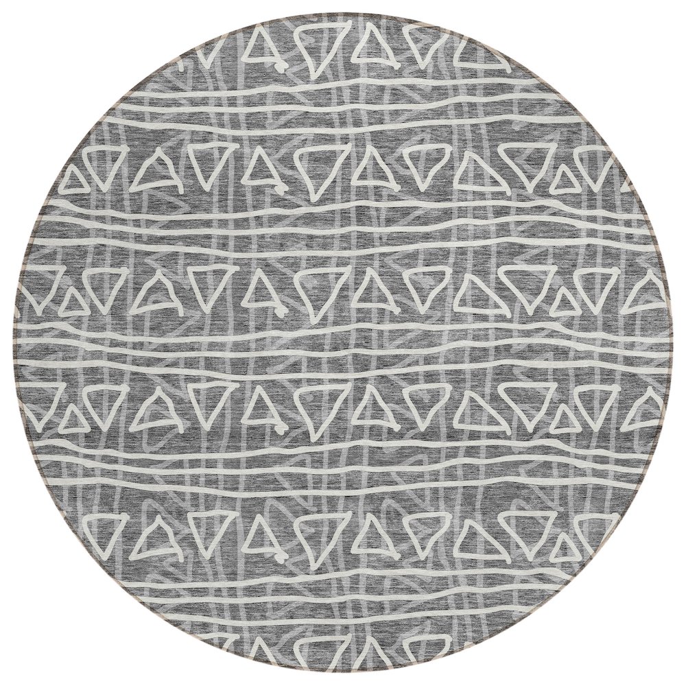Chantille ACN730 Gray 8' x 8' Rug. Picture 1
