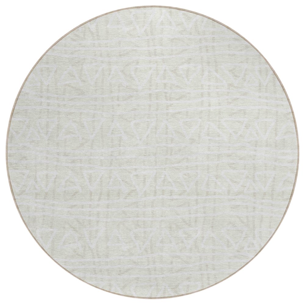 Chantille ACN730 Ivory 8' x 8' Rug. Picture 1