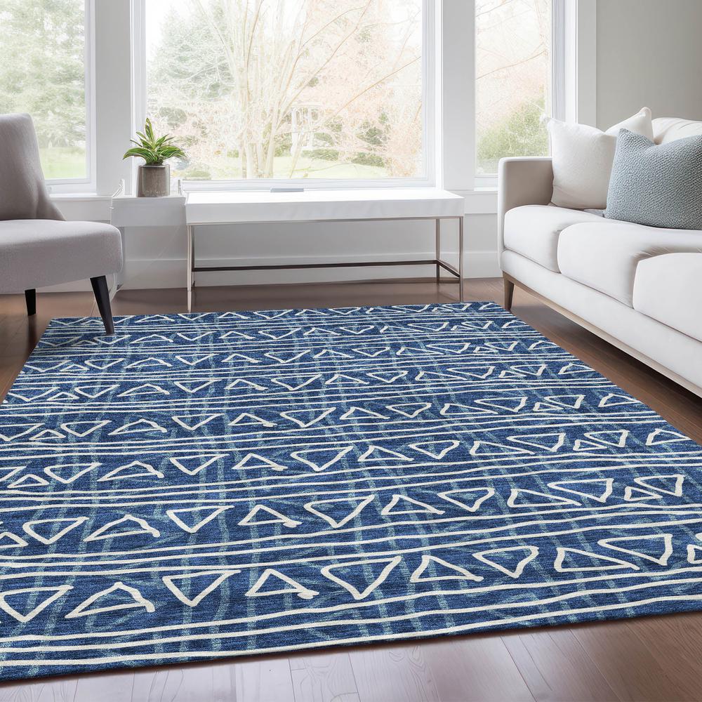 Chantille ACN730 Blue 2'6" x 3'10" Rug. Picture 5