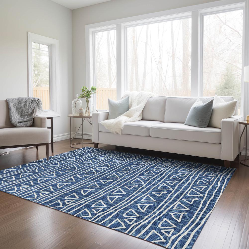 Chantille ACN730 Blue 2'6" x 3'10" Rug. Picture 6