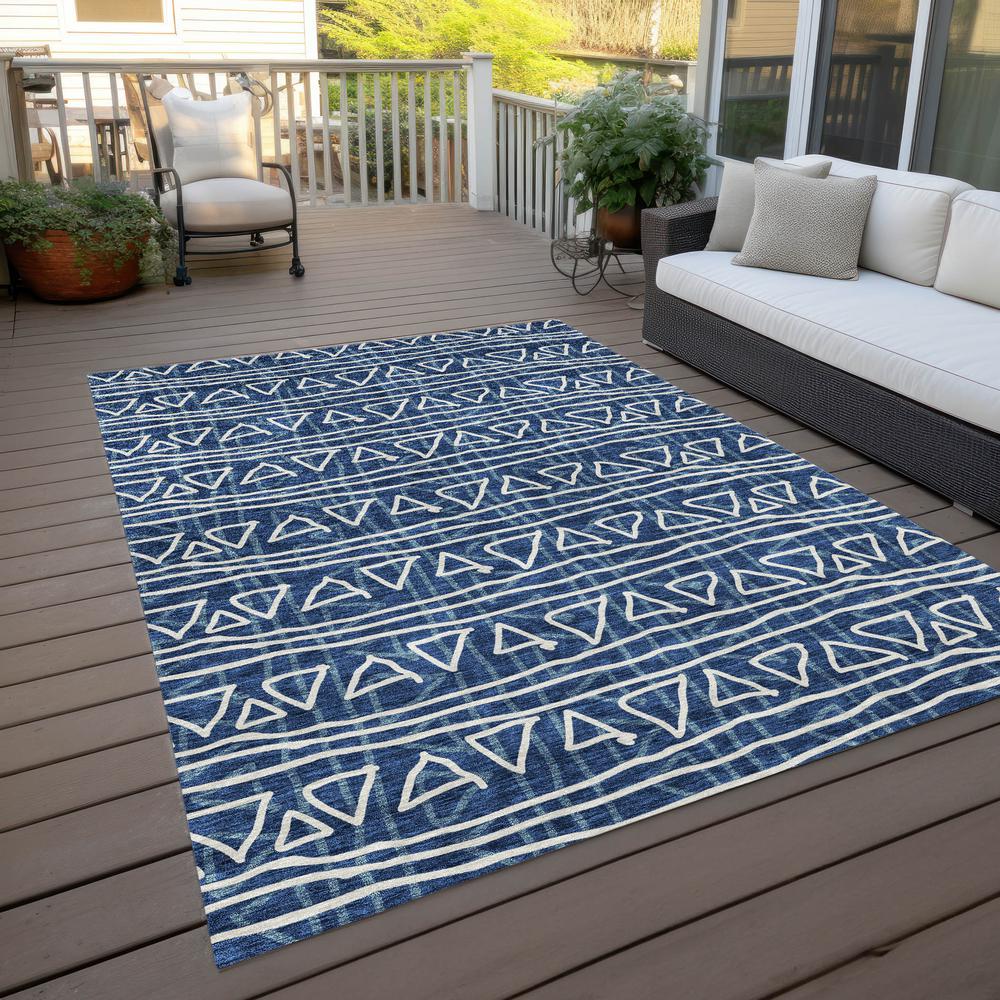 Chantille ACN730 Blue 2'6" x 3'10" Rug. Picture 8