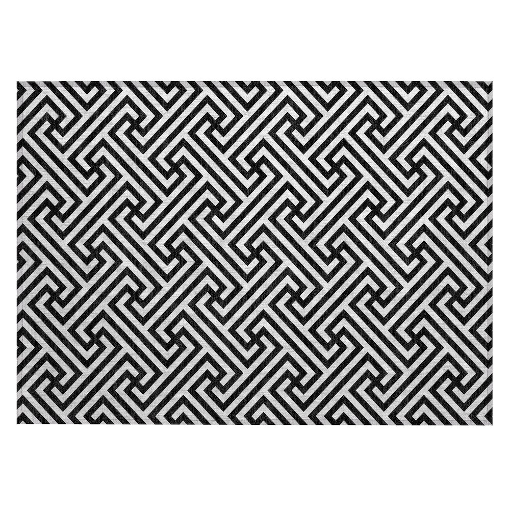 Chantille ACN731 Black 1'8" x 2'6" Rug. Picture 1