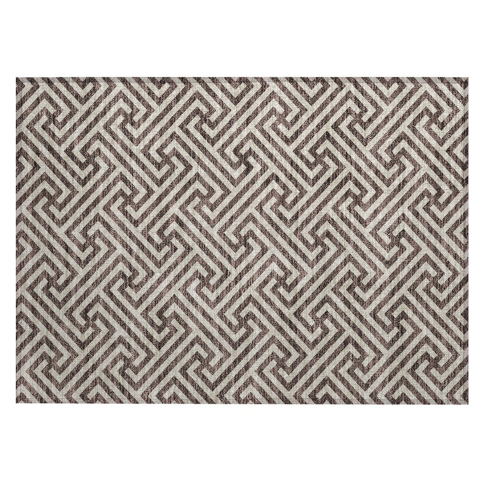Chantille ACN731 Brown 1'8" x 2'6" Rug. Picture 1