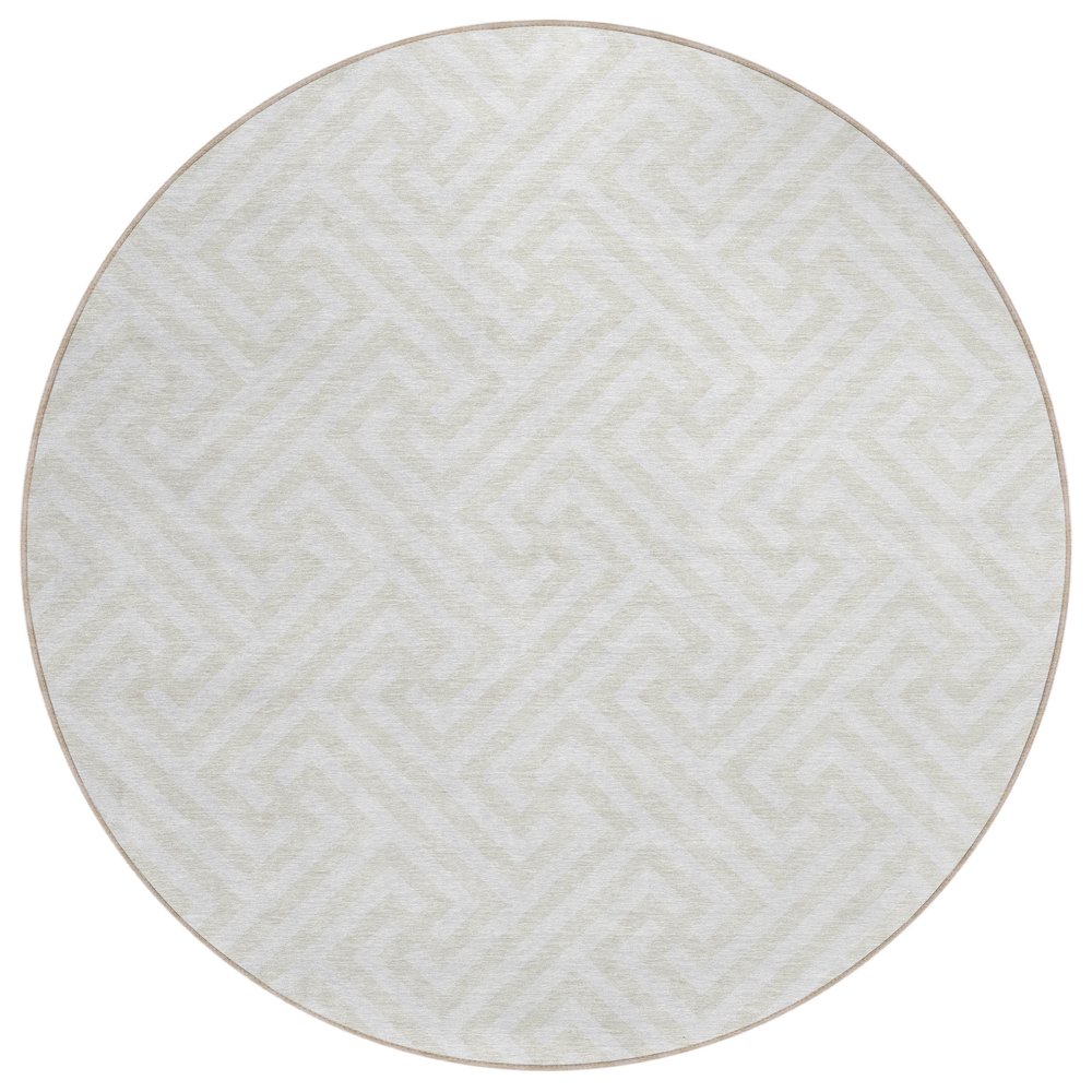 Chantille ACN731 Ivory 8' x 8' Rug. Picture 1