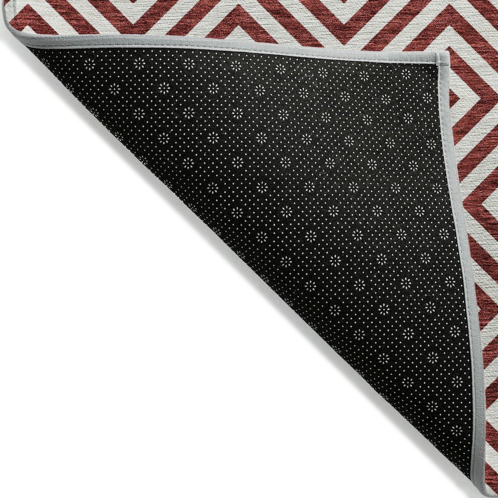 Chantille ACN731 Red 1'8" x 2'6" Rug. Picture 2