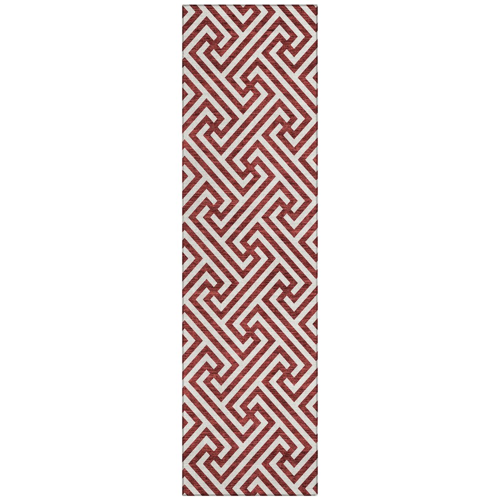 Chantille ACN731 Red 2'3" x 7'6" Rug. Picture 1