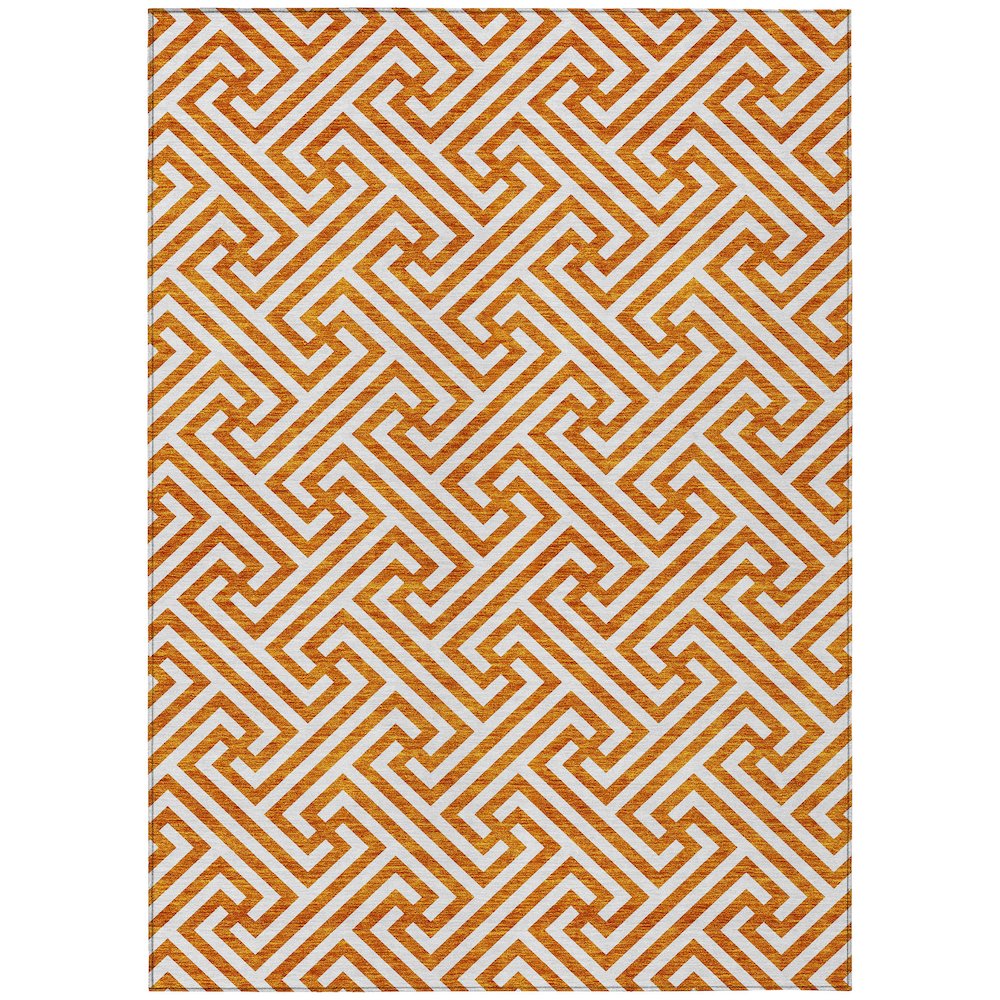 Chantille ACN731 Orange 2'6" x 3'10" Rug. Picture 1
