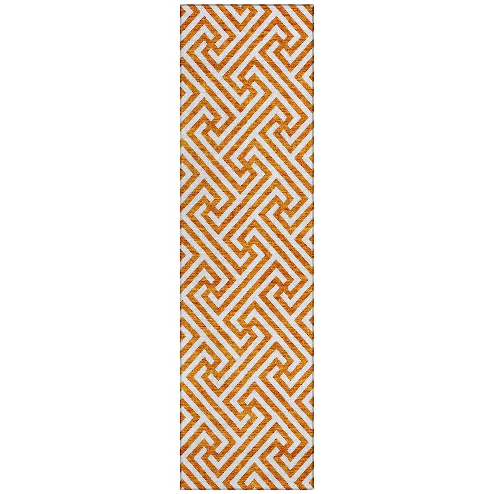 Chantille ACN731 Orange 2'3" x 7'6" Rug. Picture 1