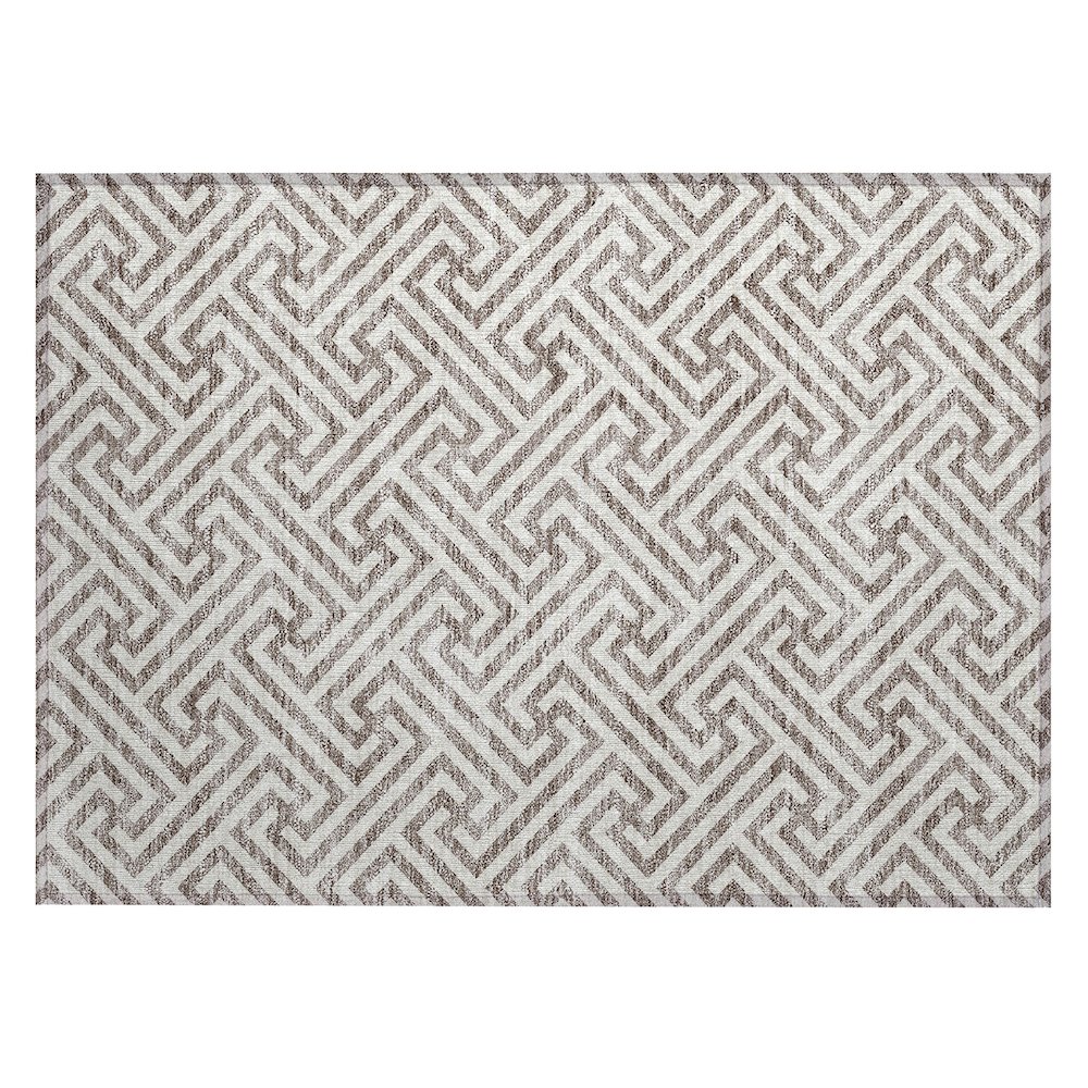 Chantille ACN731 Brown 1'8" x 2'6" Rug. Picture 1