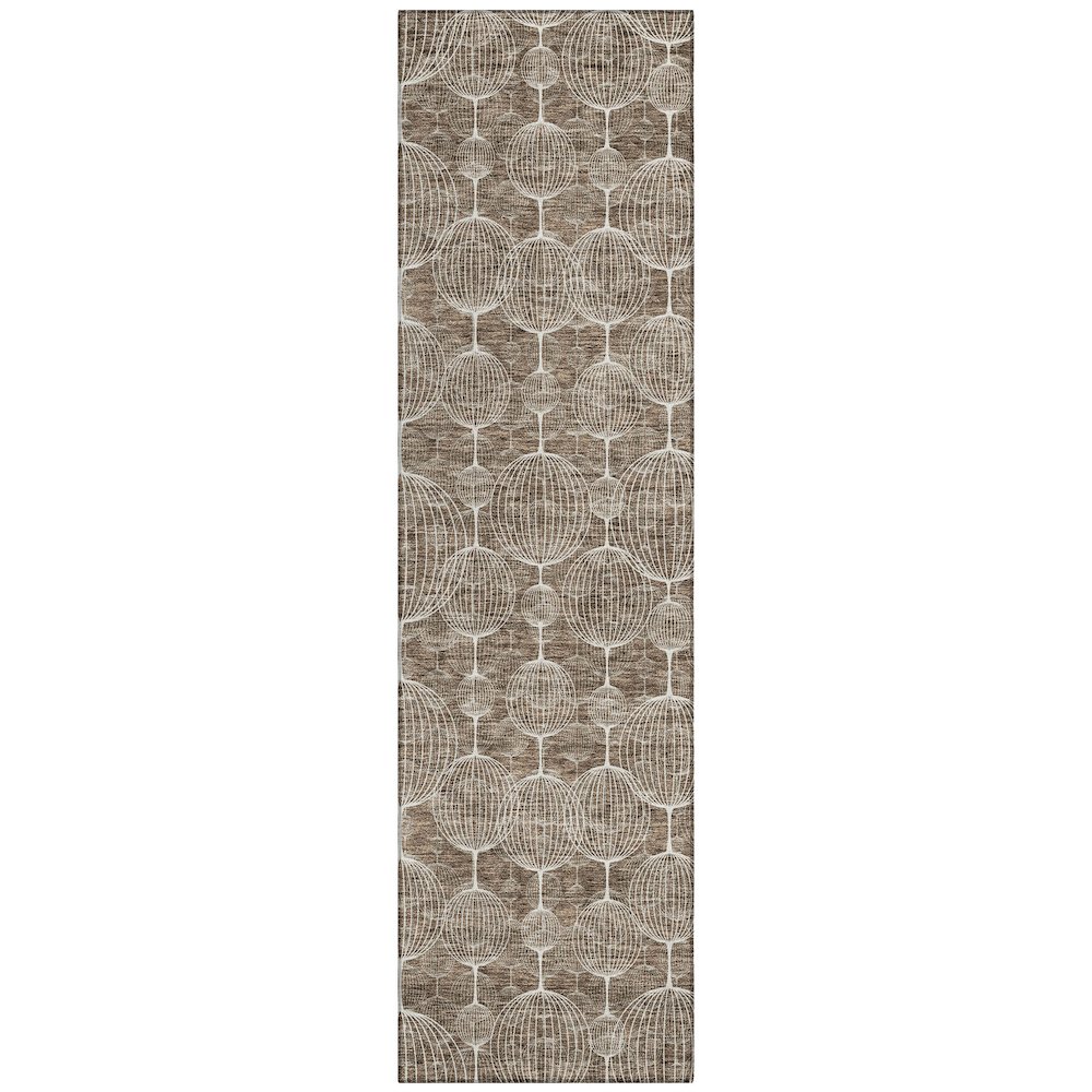 Chantille ACN732 Brown 2'3" x 7'6" Rug. Picture 1