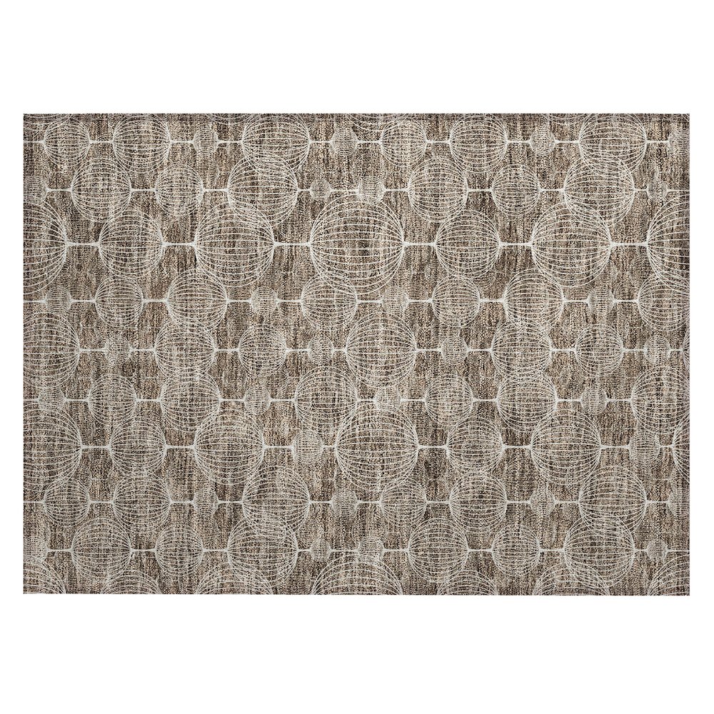 Chantille ACN732 Brown 1'8" x 2'6" Rug. Picture 1