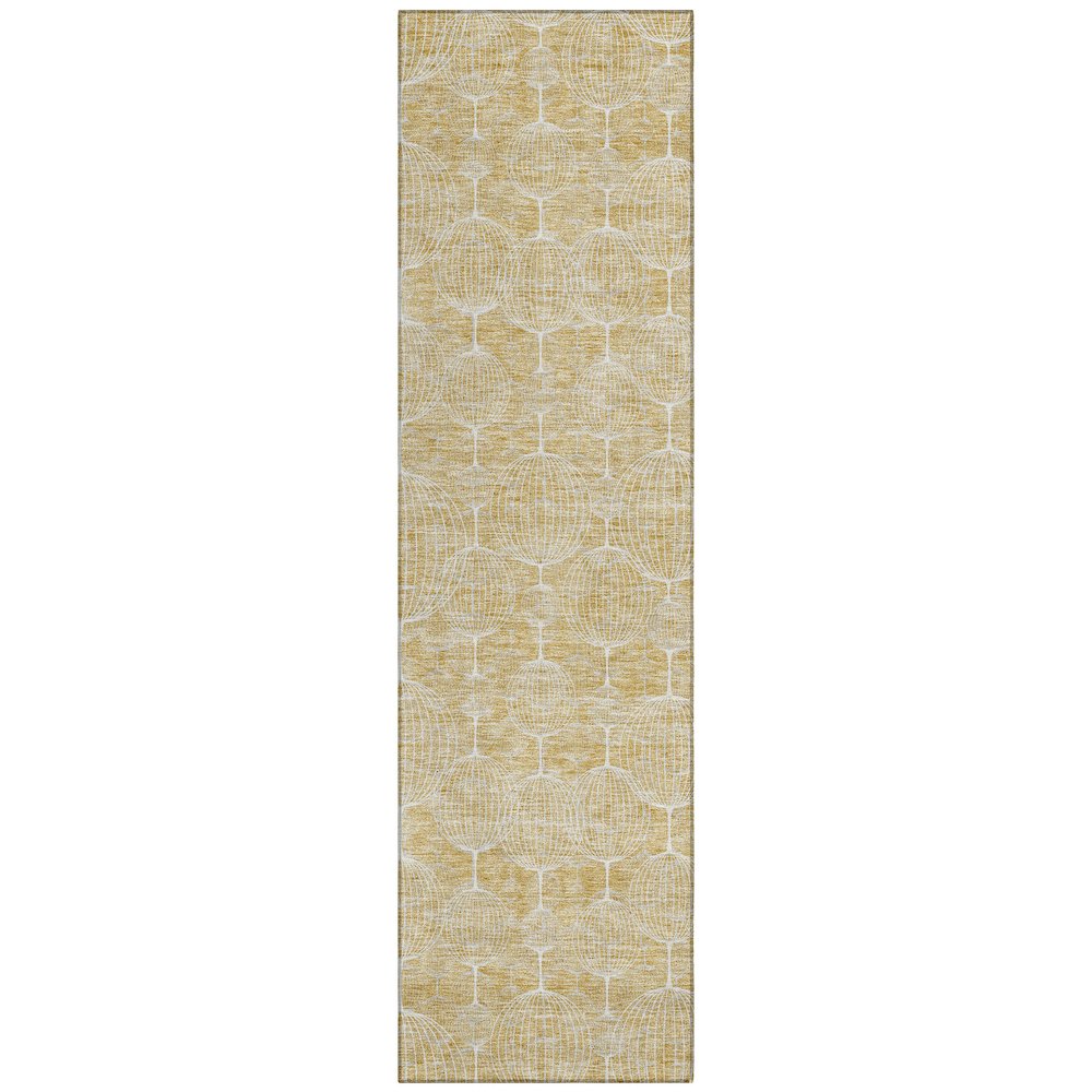 Chantille ACN732 Gold 2'3" x 7'6" Rug. Picture 1