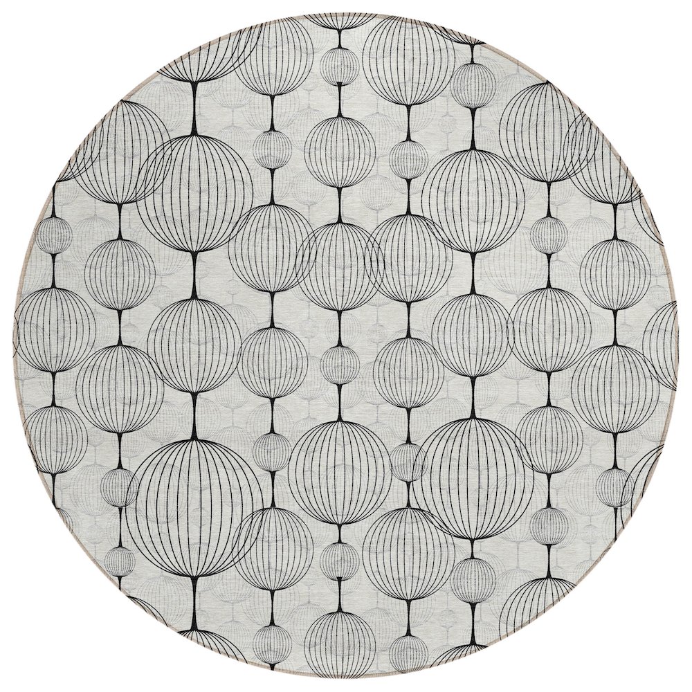 Chantille ACN732 Gray 8' x 8' Rug. Picture 1