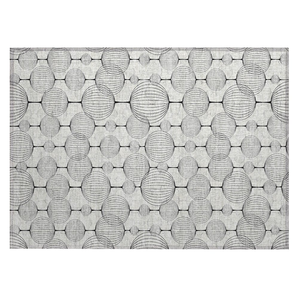 Chantille ACN732 Gray 1'8" x 2'6" Rug. Picture 1