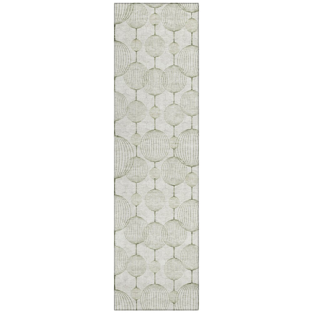 Chantille ACN732 Green 2'3" x 7'6" Rug. Picture 1