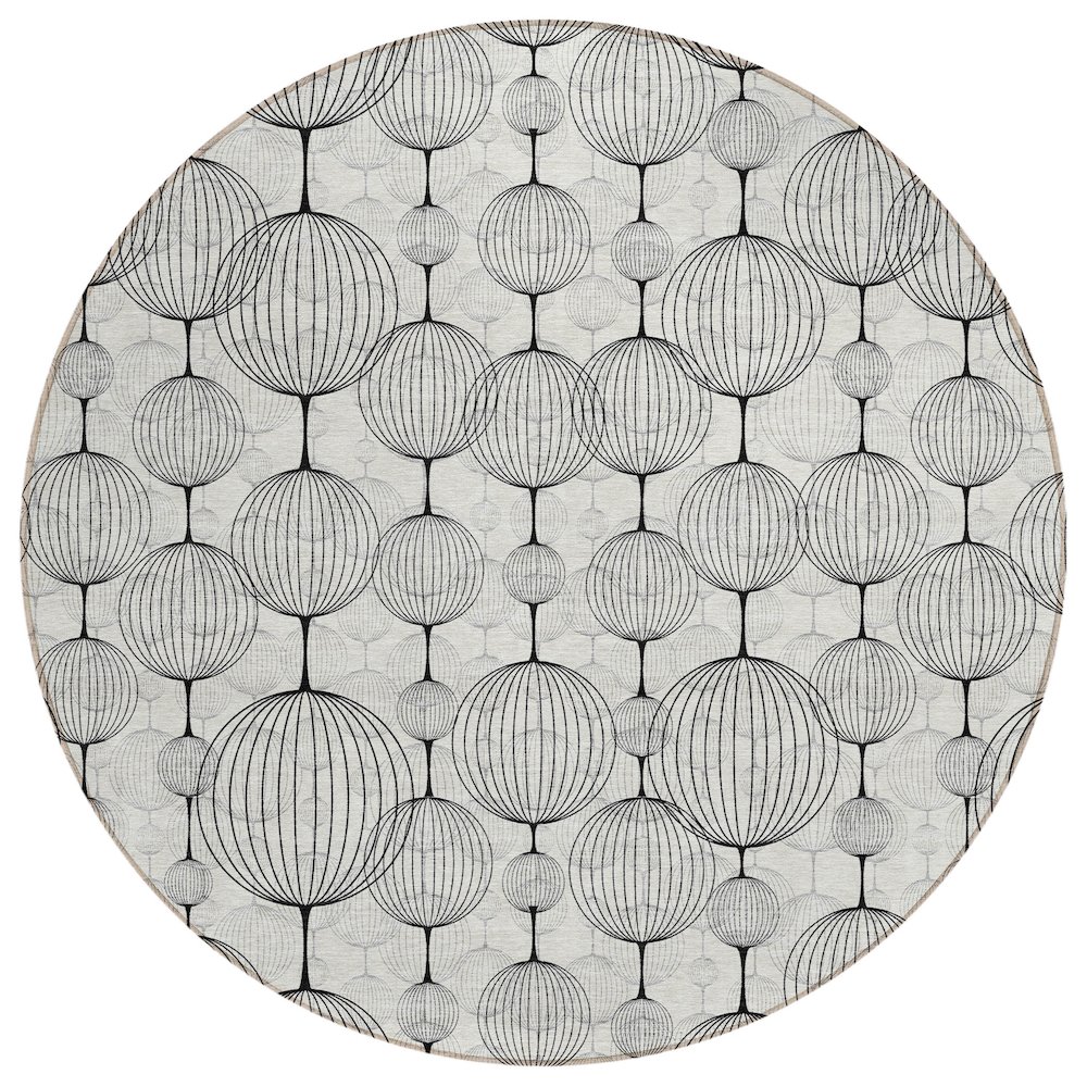 Chantille ACN732 Ivory 8' x 8' Rug. Picture 1