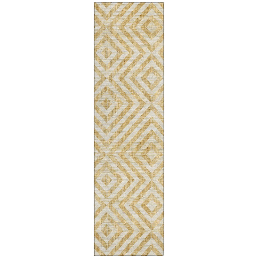 Chantille ACN733 Gold 2'3" x 7'6" Rug. Picture 1