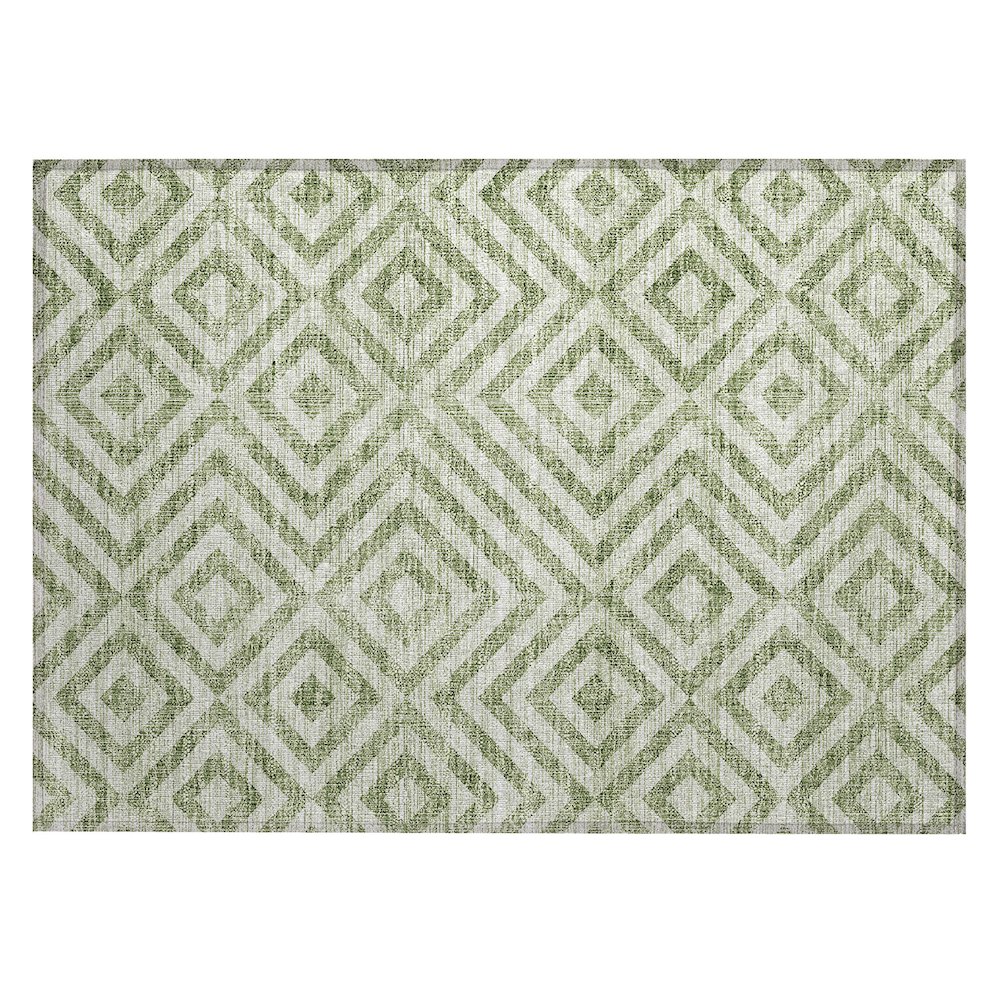 Chantille ACN733 Green 1'8" x 2'6" Rug. Picture 1