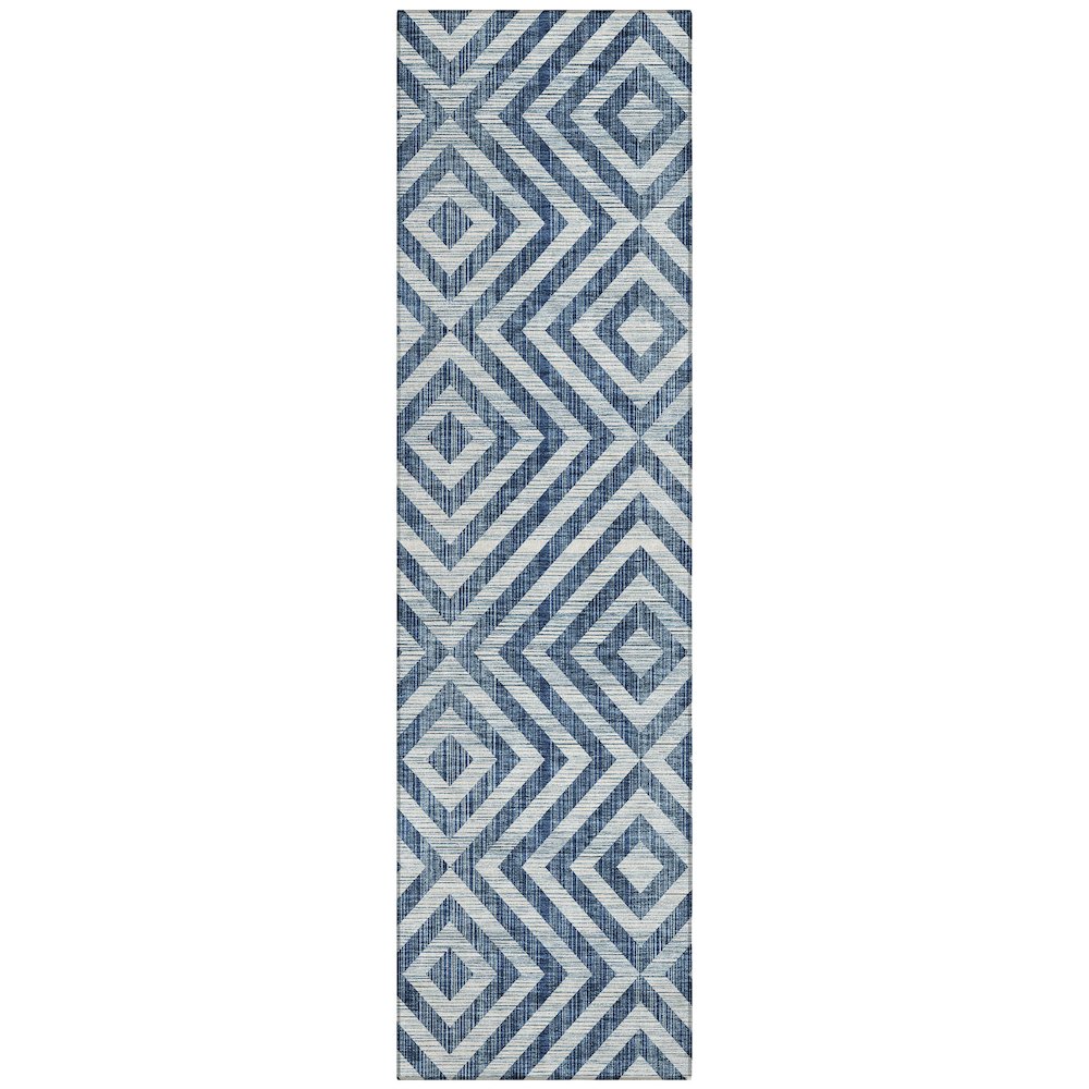 Chantille ACN733 Blue 2'3" x 7'6" Rug. Picture 1