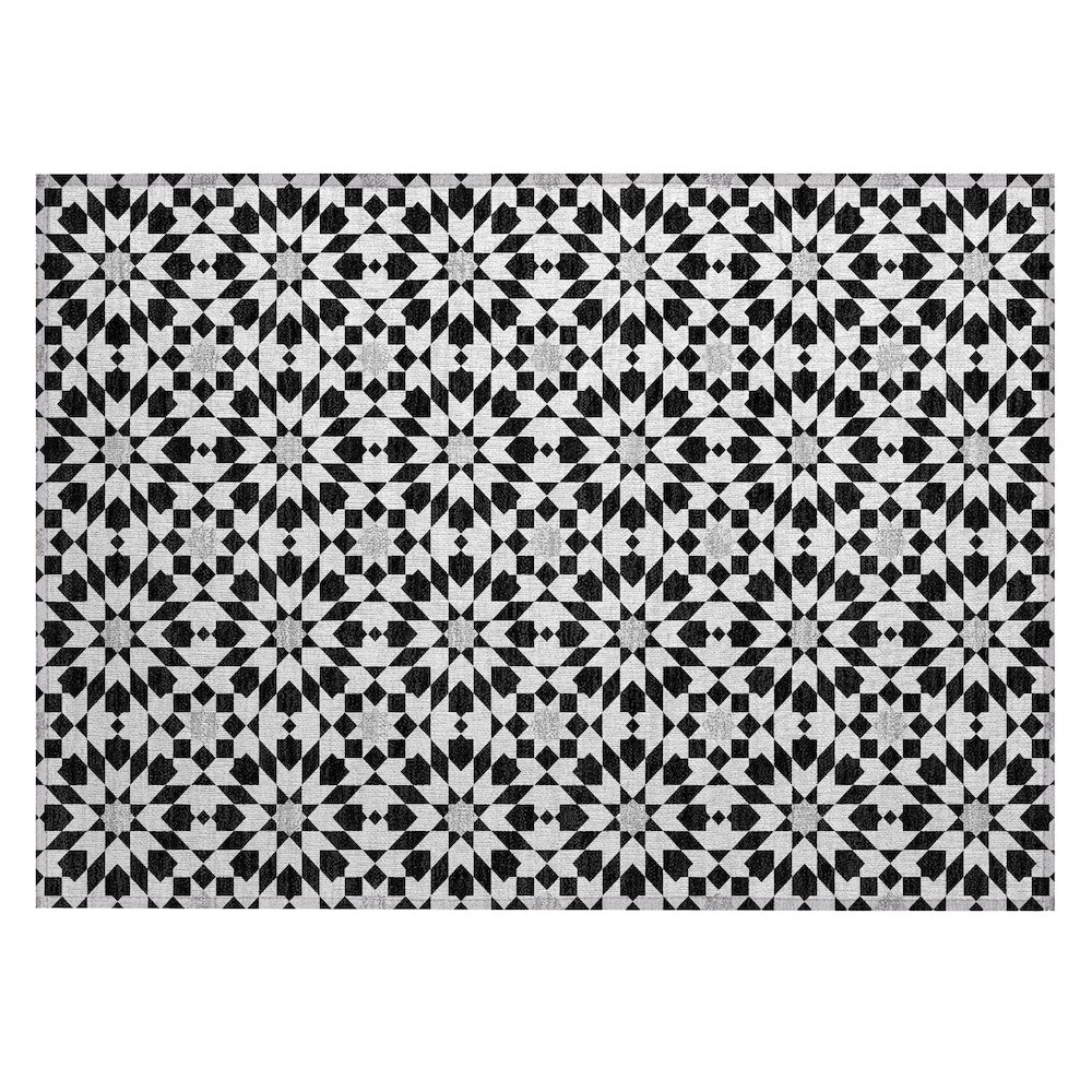 Chantille ACN734 Black 1'8" x 2'6" Rug. Picture 1