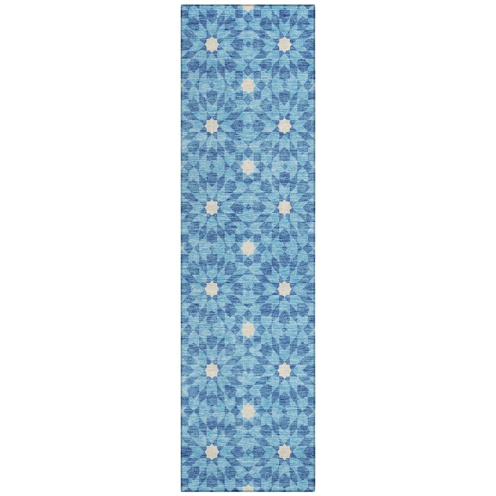 Chantille ACN734 Blue 2'3" x 7'6" Rug. Picture 1