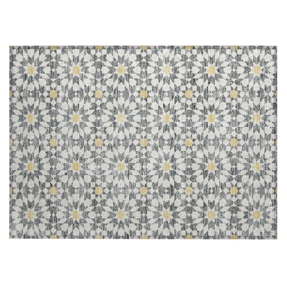 Chantille ACN734 Gray 1'8" x 2'6" Rug. Picture 1