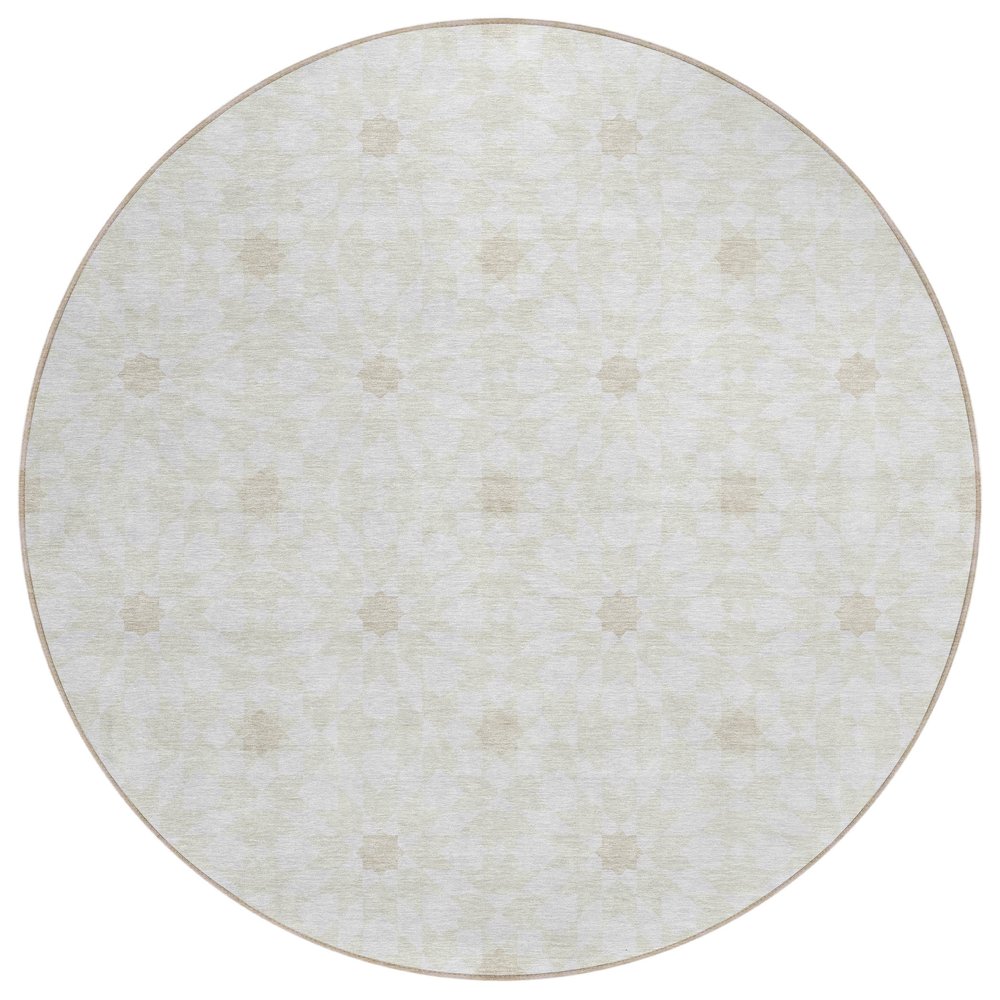 Chantille ACN734 Ivory 8' x 8' Rug. Picture 1