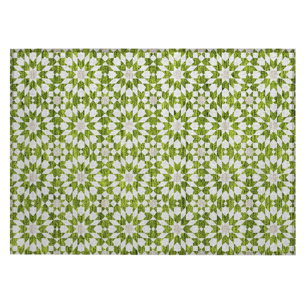 Chantille ACN734 Green 1'8" x 2'6" Rug. Picture 1