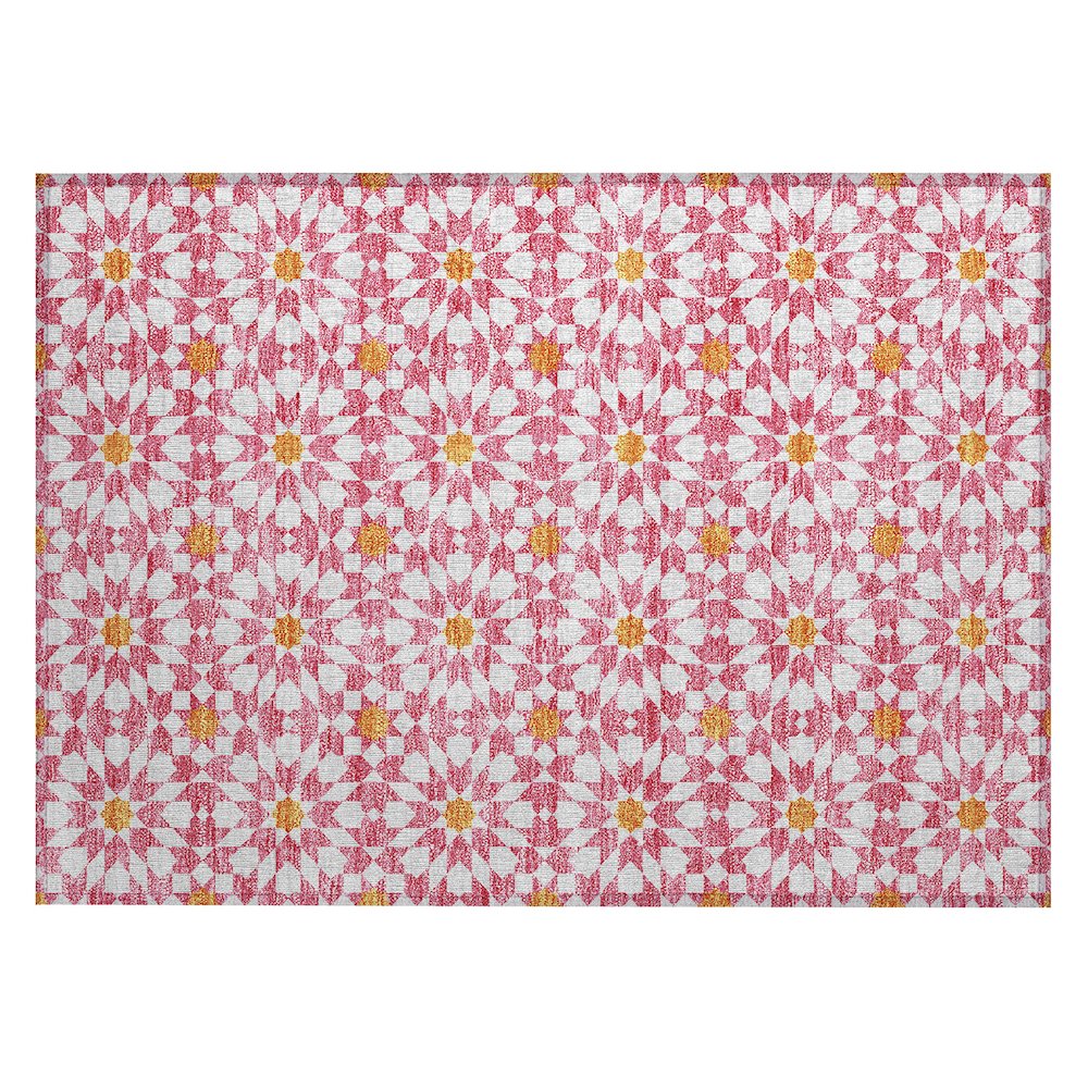Chantille ACN734 Pink 1'8" x 2'6" Rug. Picture 1