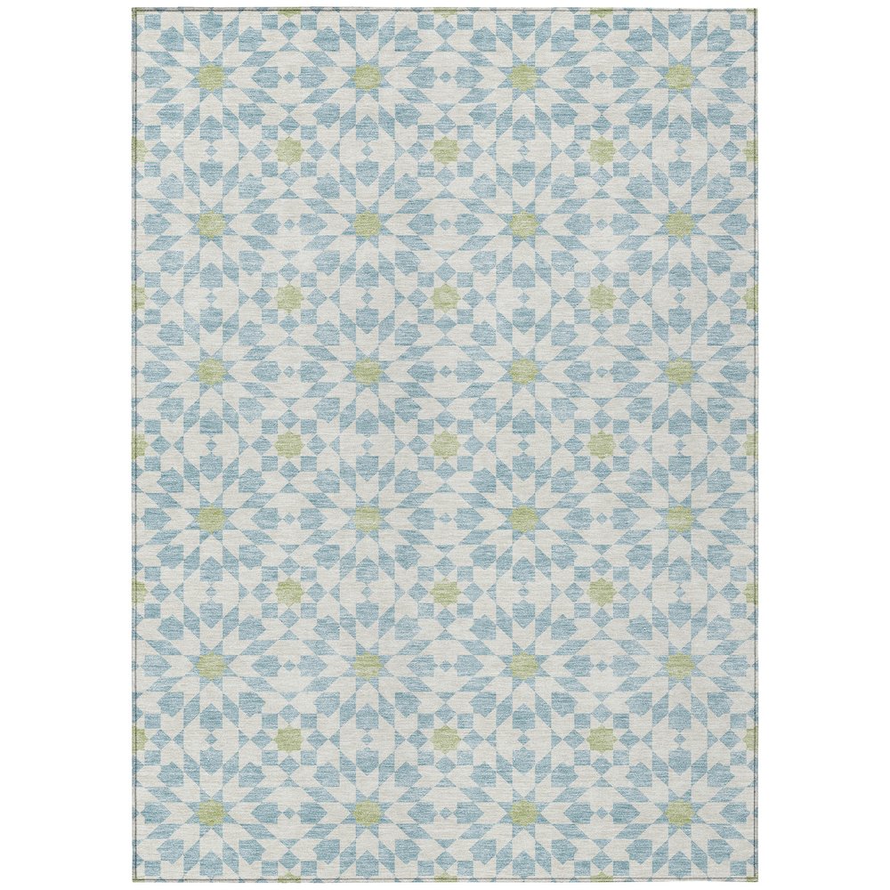 Chantille ACN734 Blue 2'6" x 3'10" Rug. Picture 1