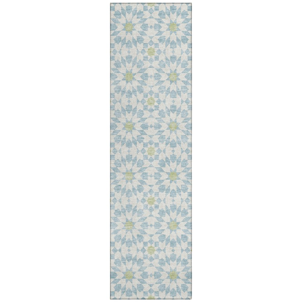 Chantille ACN734 Blue 2'3" x 7'6" Rug. Picture 1