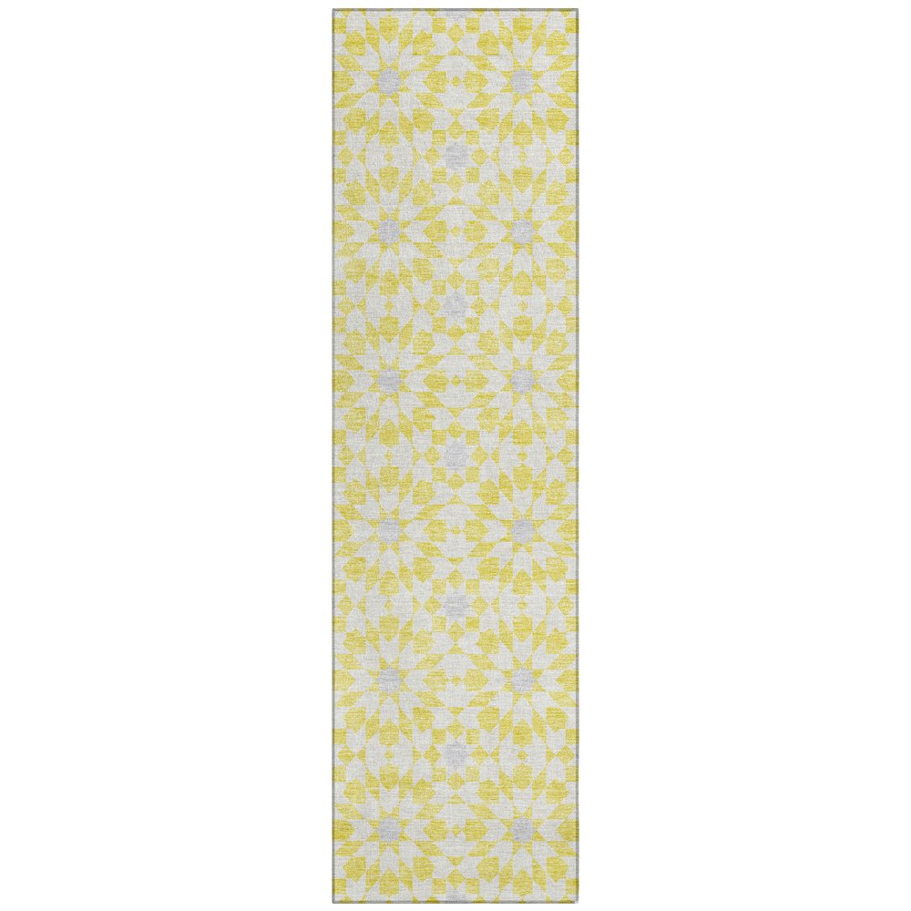 Chantille ACN734 Gold 2'3" x 7'6" Rug. Picture 1