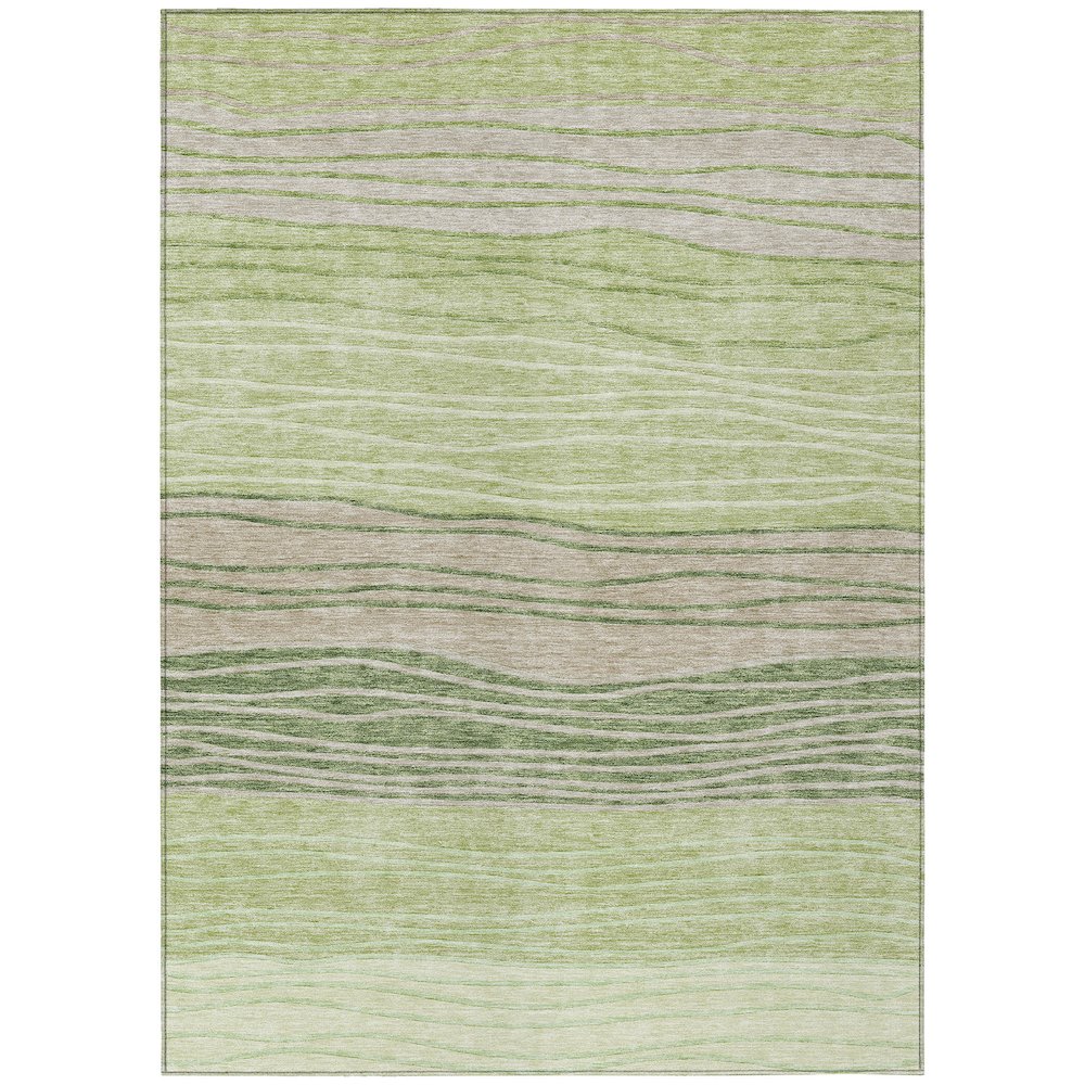 Chantille ACN735 Green 2'6" x 3'10" Rug. Picture 1