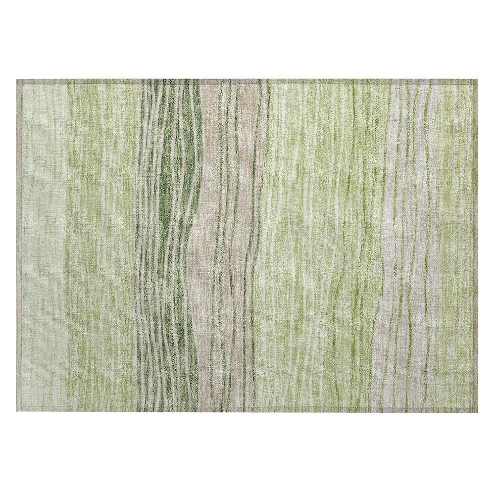 Chantille ACN735 Green 1'8" x 2'6" Rug. Picture 1