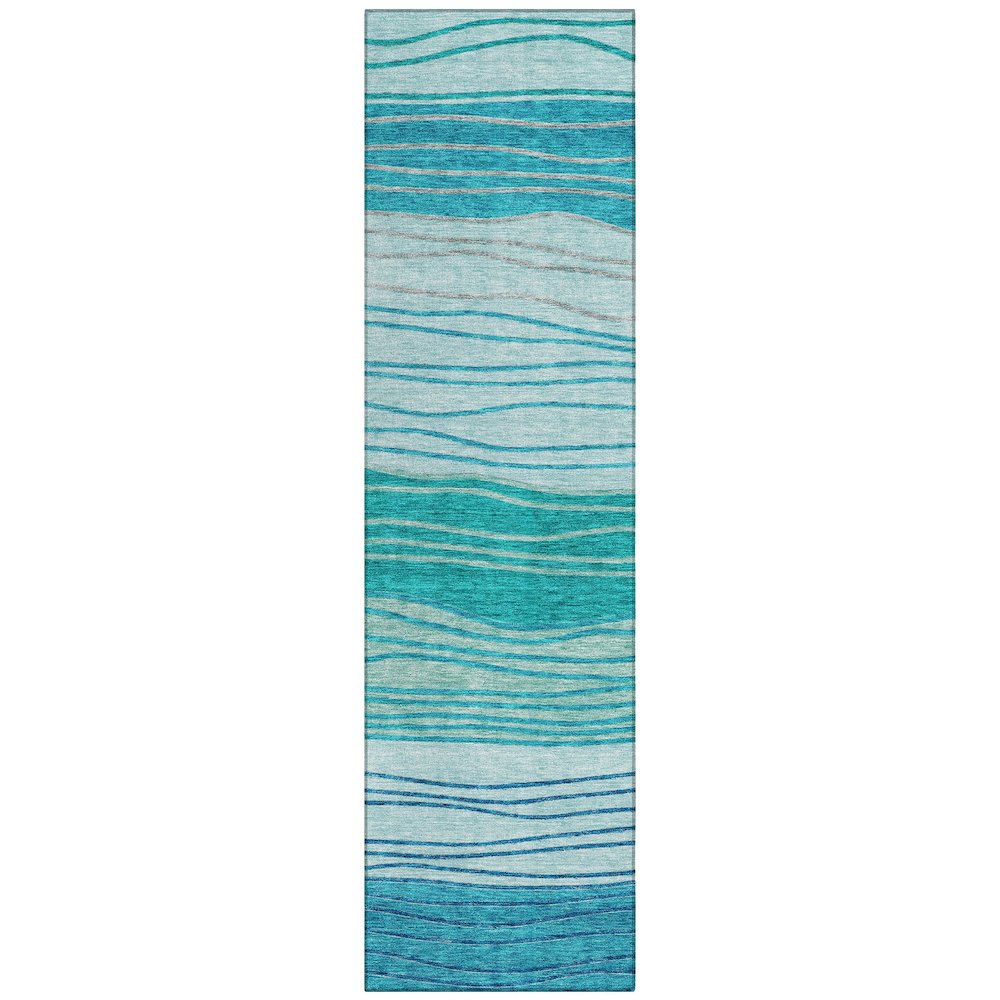 Chantille ACN735 Blue 2'3" x 7'6" Rug. Picture 1