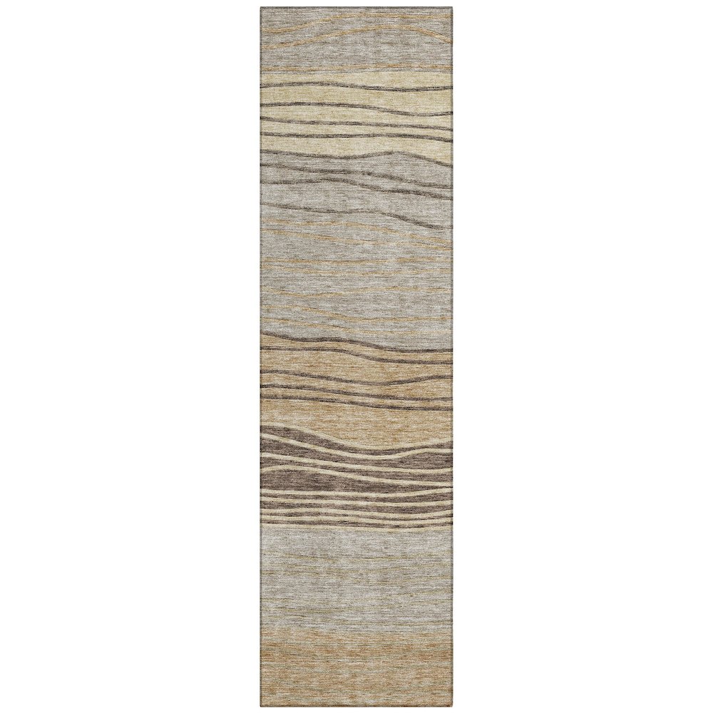 Chantille ACN735 Brown 2'3" x 7'6" Rug. Picture 1