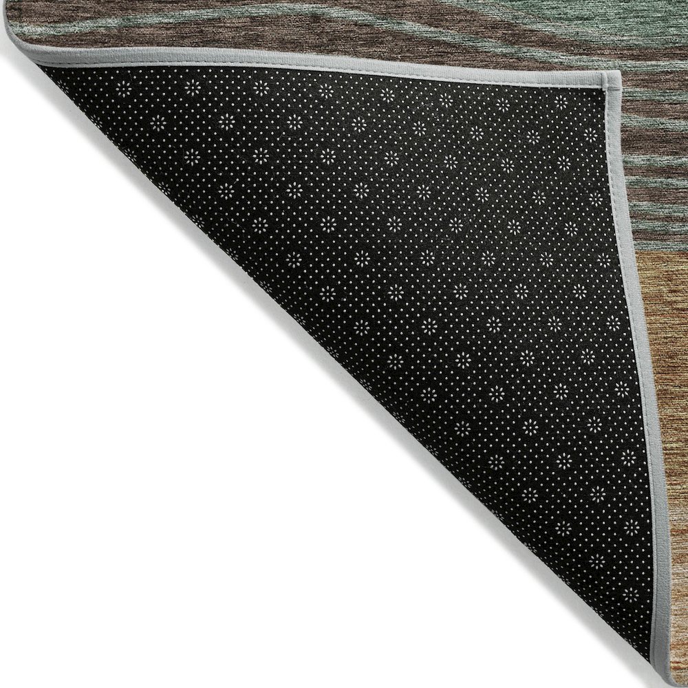 Chantille ACN735 Orange 1'8" x 2'6" Rug. Picture 2