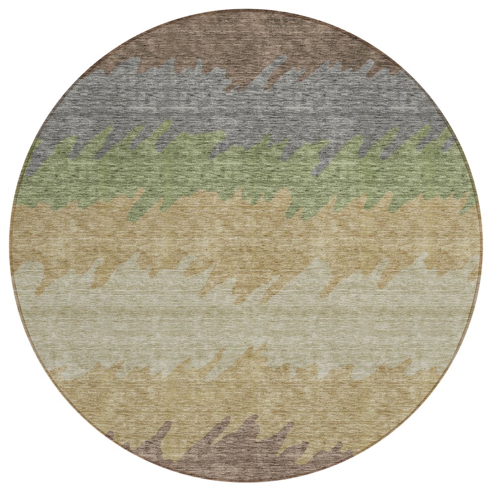 Chantille ACN736 Brown 8' x 8' Rug. Picture 1