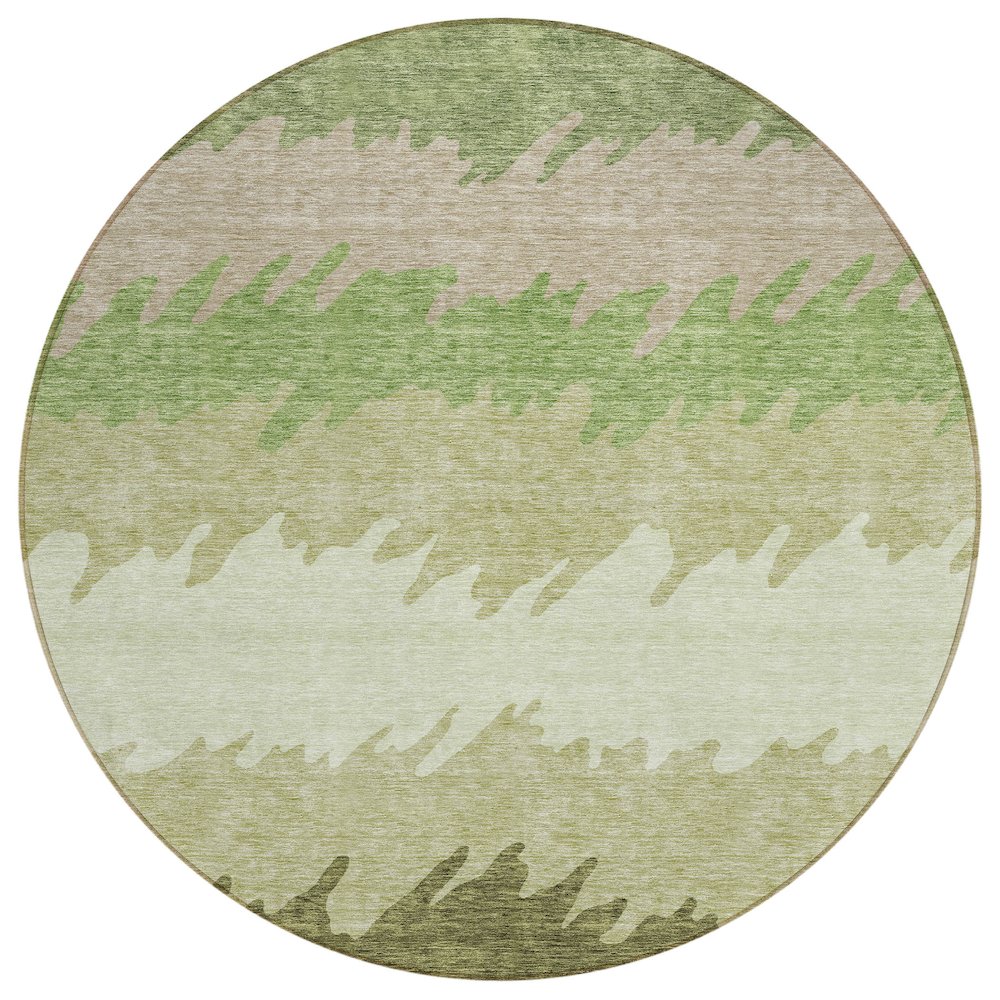 Chantille ACN736 Green 8' x 8' Rug. Picture 1