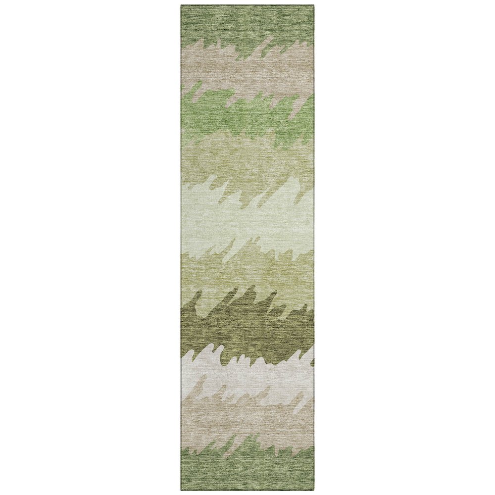 Chantille ACN736 Green 2'3" x 7'6" Rug. Picture 1