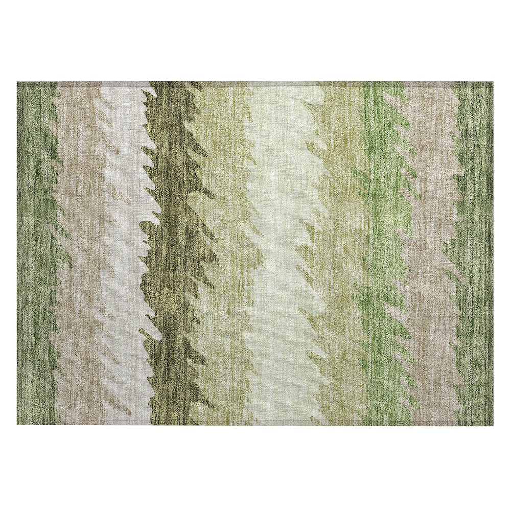 Chantille ACN736 Green 1'8" x 2'6" Rug. Picture 1