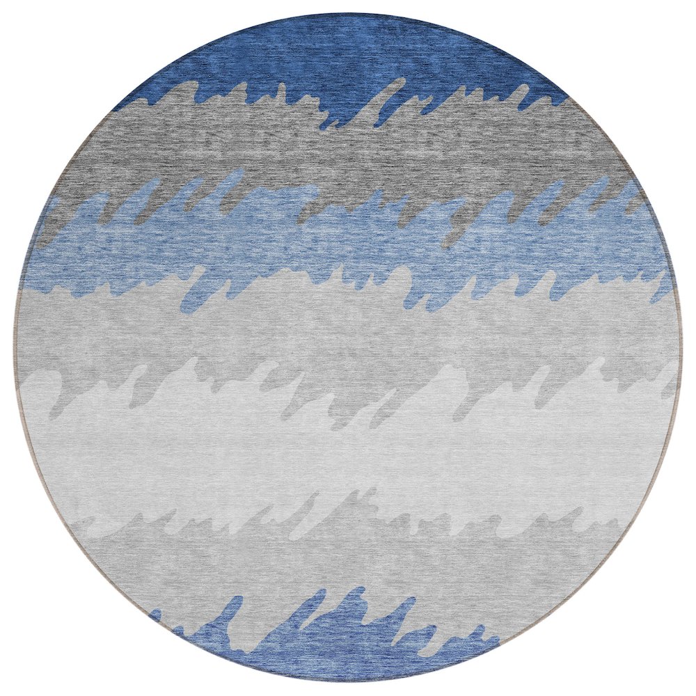 Chantille ACN736 Blue 8' x 8' Rug. Picture 1
