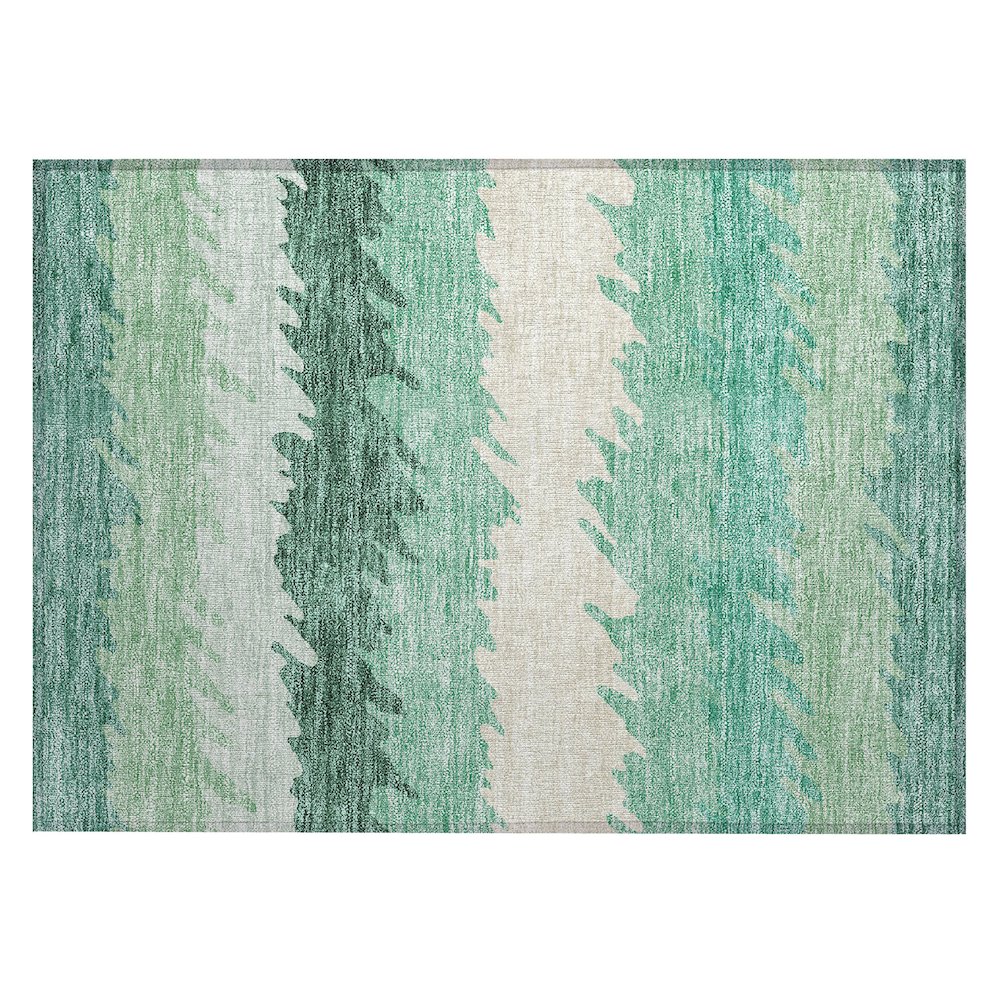 Chantille ACN736 Green 1'8" x 2'6" Rug. Picture 1