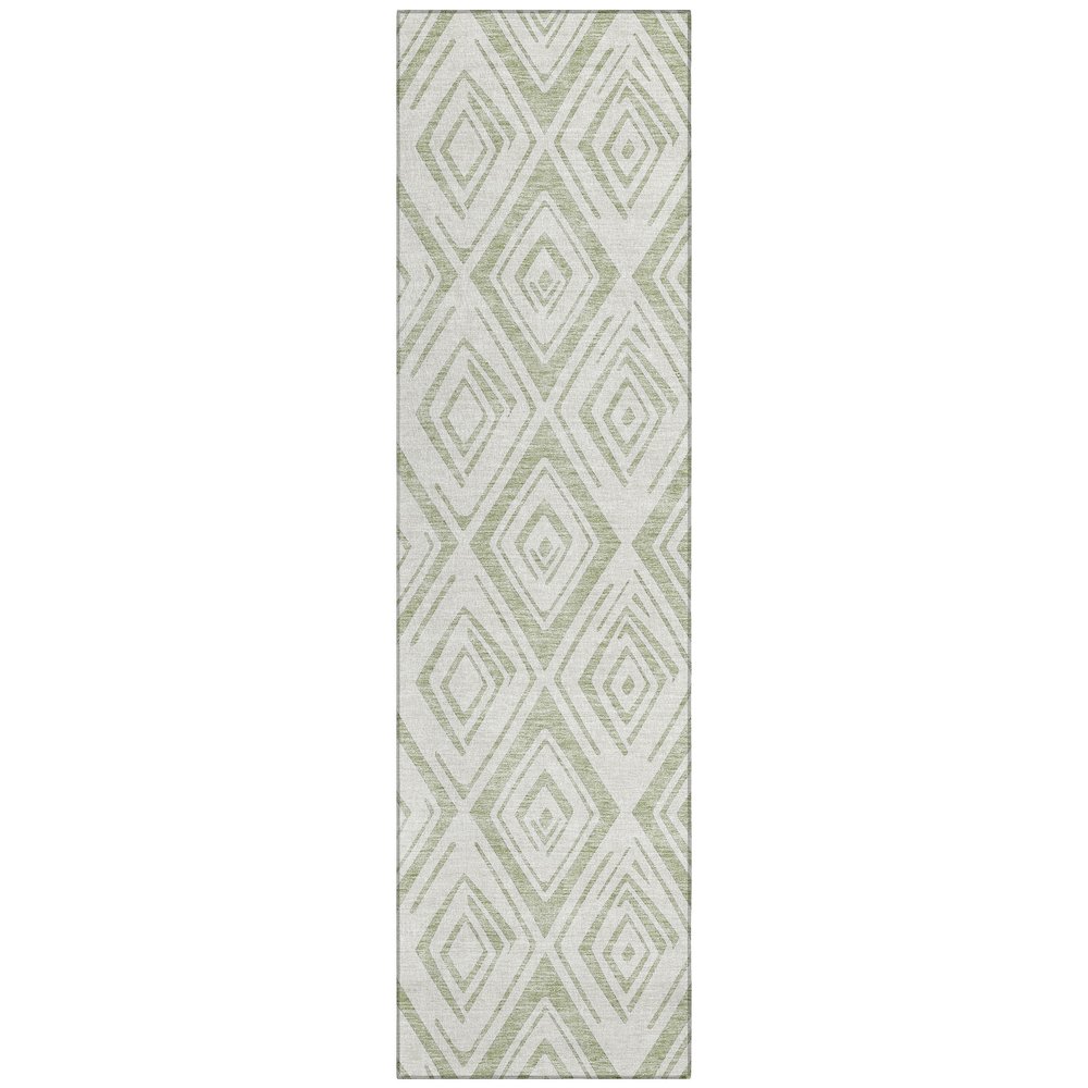 Chantille ACN737 Green 2'3" x 7'6" Rug. Picture 1