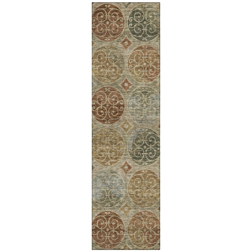 Chantille ACN738 Brown 2'3" x 7'6" Rug. Picture 1