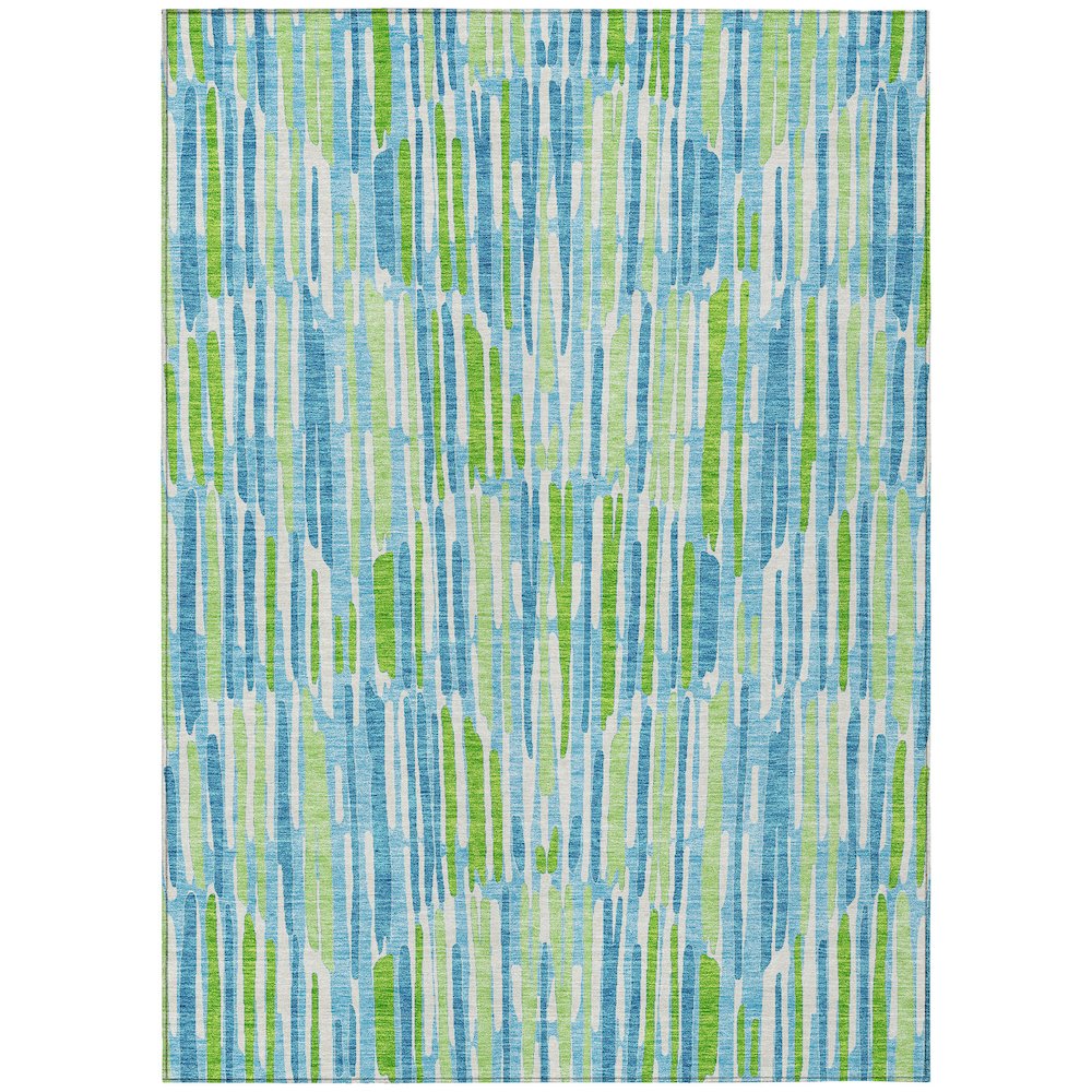 Chantille ACN739 Teal 2'6" x 3'10" Rug. Picture 1